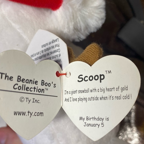 Scoop Christmas snowman ty beanie boo - Picture 2 of 6